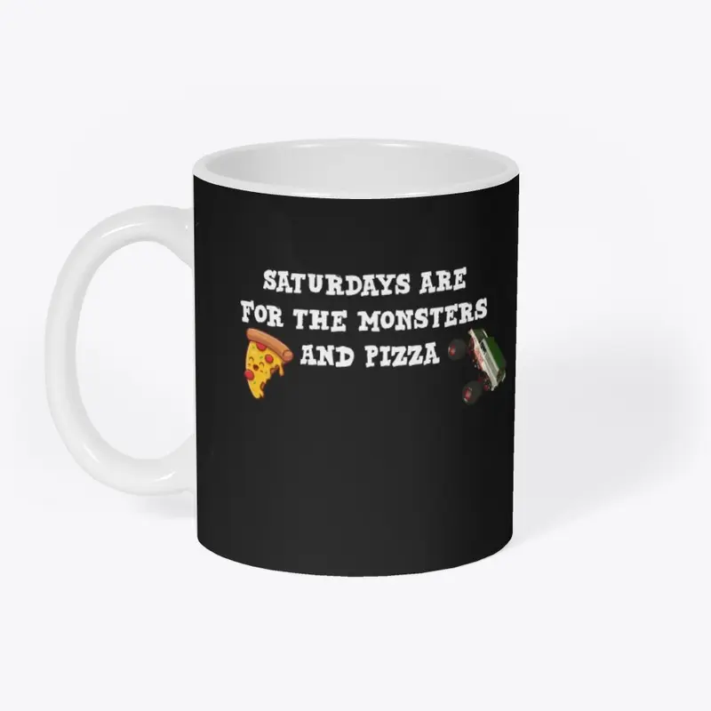 Saturdays Are For Monsters & Pizza Merch